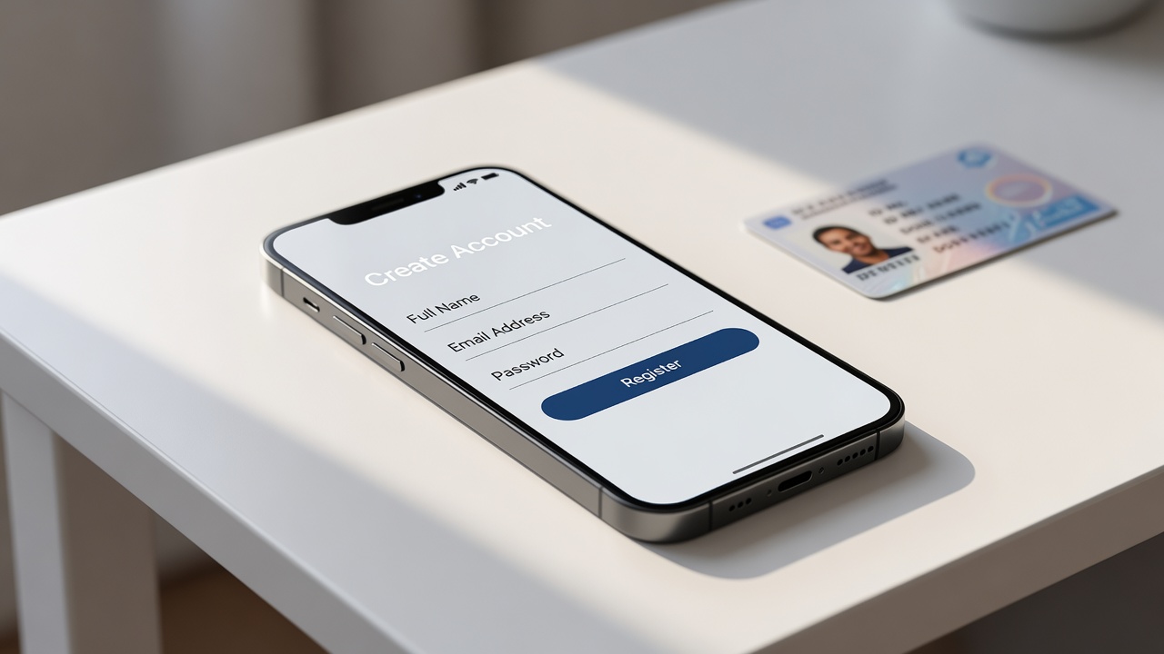 Registrace a Ověření účtu - Bonuskong Casino